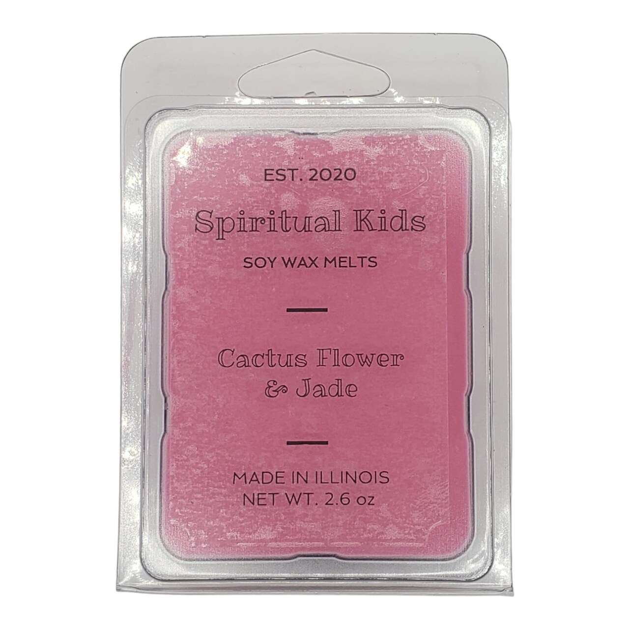 Cactus Flower & Jade 1 Pack All Natural Soy Wax Melts 6 cubes Hand Poured with Fragrant/Essential Oils!